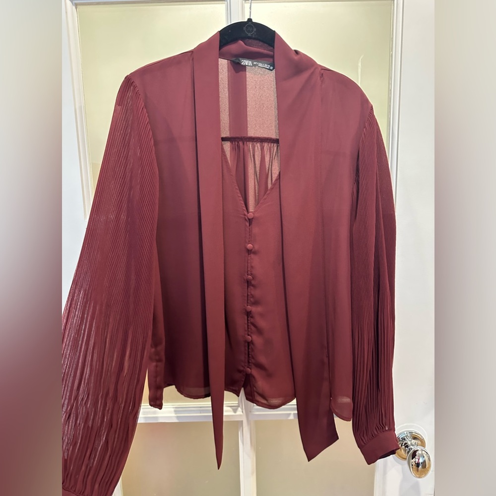 2 Zara blouses